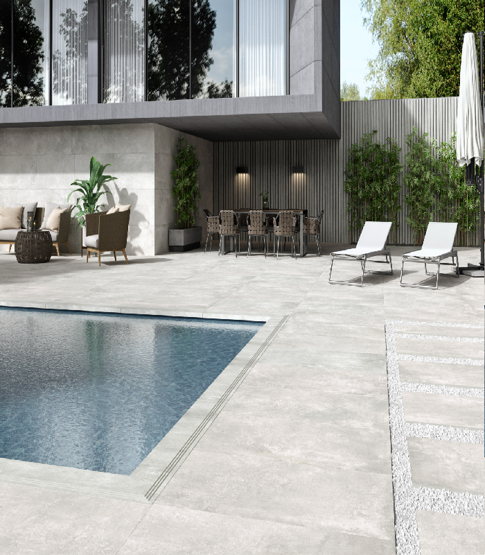 Terra Light Grey Porcelain