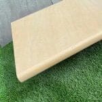 Yellow Mint Sawn and Honed Bullnose Step