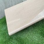 Raj Green Sawn and Honed Bullnose Step 900x450x35