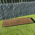 Autumn Brown Riven Bullnose Step 900x300x35