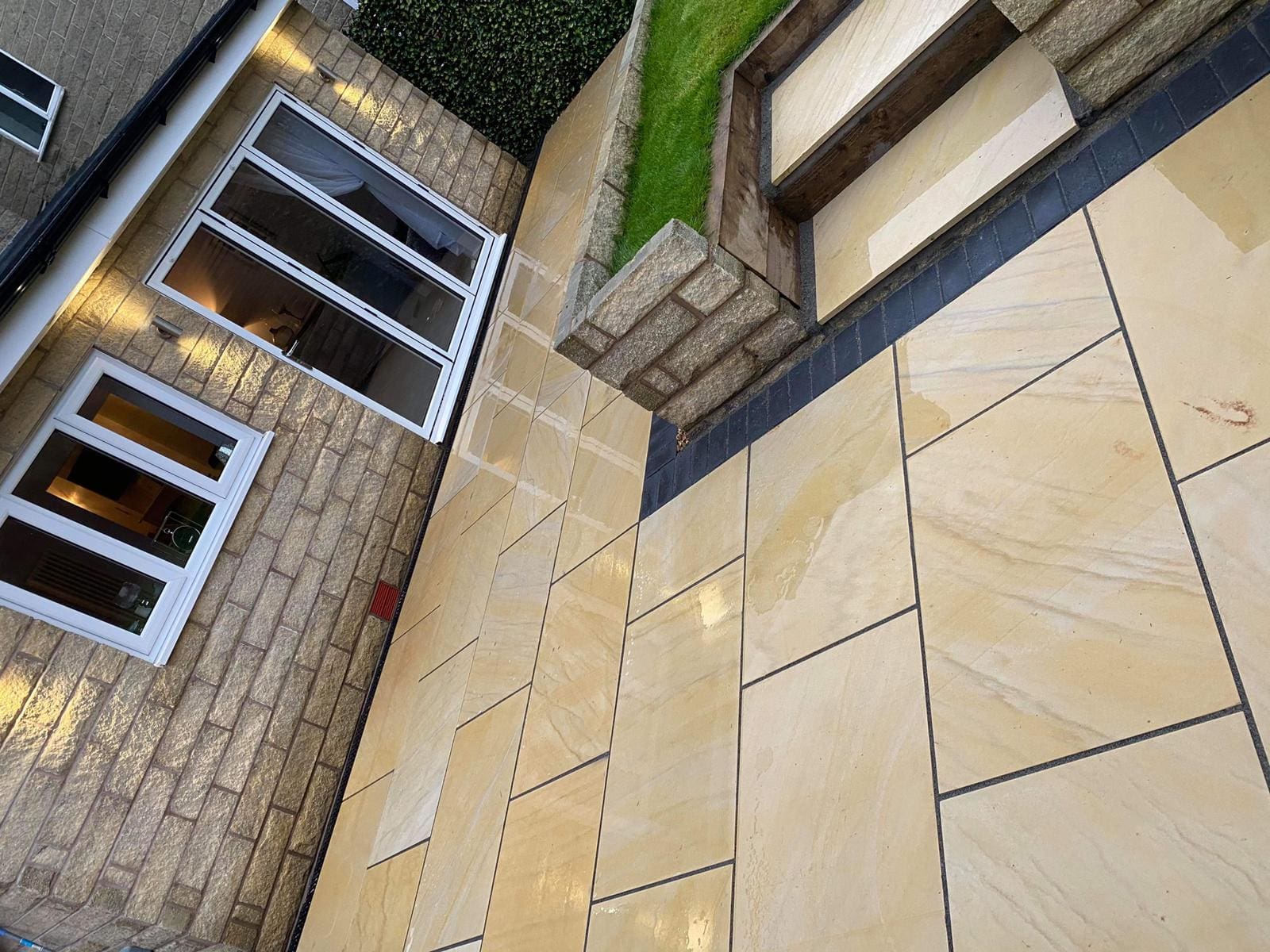 Yellow Mint 600x900 Sawn and Honed Sandstone Supplies Uk