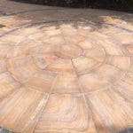 Rainbow 3.3 Sawn & Honed Circle