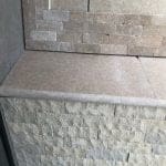 Sinia Pearl- 900x400x40mm- Honed & Tumbled Bullnose Step
