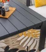 Le Mans 3 Seater Sofa With 2 Chairs & Coffee Table - Image 3