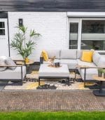 Le Mans Corner Sofa with Footstool