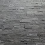 Black Slate Split Face Walling