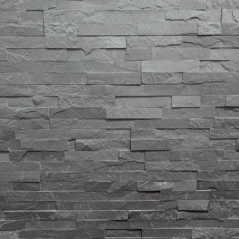 Black Slate Black Slate Split Face Walling - Image 1
